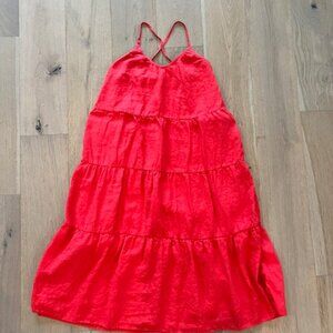 Left on Friday - Sunday Dress - Red S/M